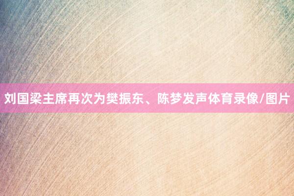 刘国梁主席再次为樊振东、陈梦发声体育录像/图片
