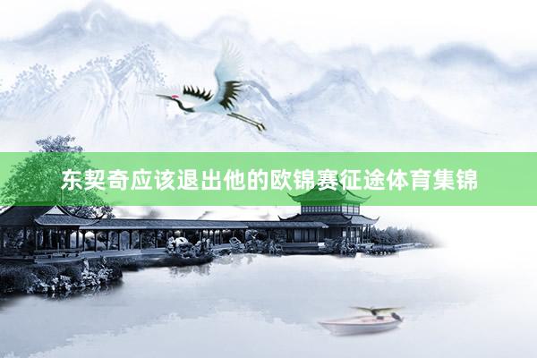 东契奇应该退出他的欧锦赛征途体育集锦