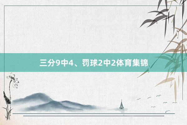 三分9中4、罚球2中2体育集锦