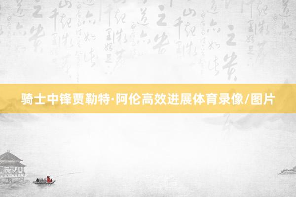 骑士中锋贾勒特·阿伦高效进展体育录像/图片