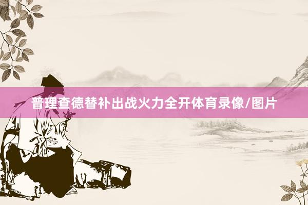 普理查德替补出战火力全开体育录像/图片